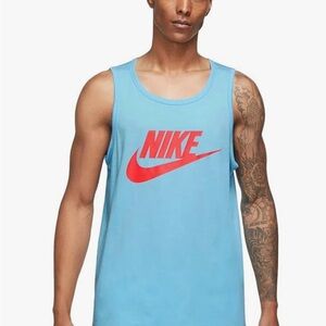 Nike Sportswear Men's Tank Red and Blue Bundle